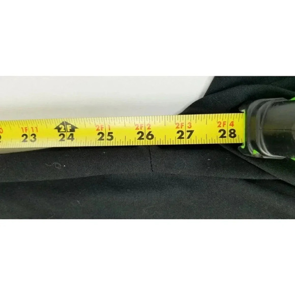 Zara Size 2 Women's Black Career Pocket Button Zip Pants Slack Inseam 26 Inches - Picture 5 of 14